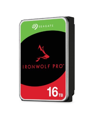 Seagate IronWolf Pro ST16000NT001 disco duro interno 16 TB 7200 RPM 256 MB 3.5" Serial ATA III