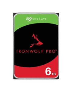 Seagate IronWolf Pro ST6000NT001 disco duro interno 6 TB 7200 RPM 256 MB 3.5" 2