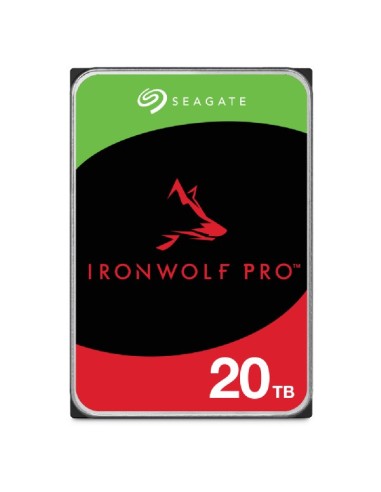 Seagate IronWolf Pro ST20000NT001 disco duro interno 20 TB 7200 RPM 256 MB 3.5"