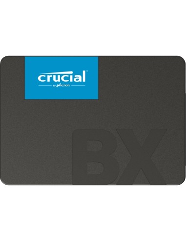 Crucial CT500BX500SSD1 unidad de estado sólido 500 GB 2.5" Serial ATA III 3D NAND