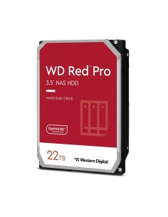 Western Digital Red Pro disco duro interno 22 TB 7200 RPM 512 MB 3.5" Serial ATA III