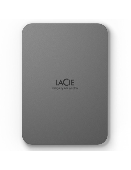 LaCie Mobile Drive Secure disco duro externo 2 TB USB Tipo C 3.2 Gen 1 (3.1 Gen 1) Gris