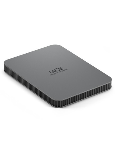 LaCie Mobile Drive Secure disco duro externo 2 TB USB Tipo C 3.2 Gen 1 (3.1 Gen 1) Gris