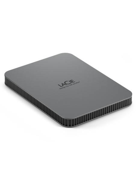 LaCie Mobile Drive Secure disco duro externo 2 TB USB Tipo C 3.2 Gen 1 (3.1 Gen 1) Gris