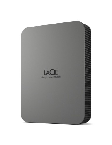 LaCie Mobile Drive Secure disco duro externo 4 TB USB Tipo C 3.2 Gen 1 (3.1 Gen 1) Gris