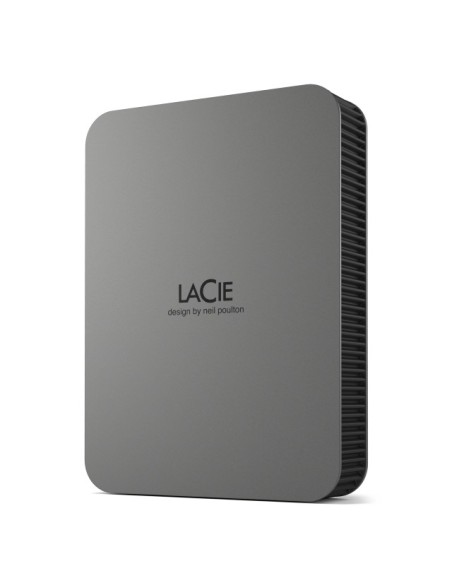 LaCie Mobile Drive Secure disco duro externo 4 TB USB Tipo C 3.2 Gen 1 (3.1 Gen 1) Gris