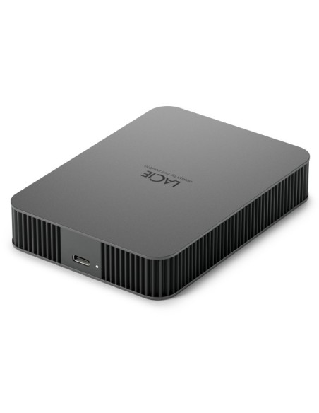 LaCie STLR5000400 disco duro externo 5 TB USB Tipo C 3.2 Gen 1 (3.1 Gen 1) Gris