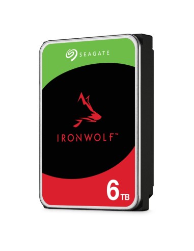 Seagate IronWolf ST6000VN006 disco duro interno 6 TB 5400 RPM 256 MB 3.5" Serial ATA III