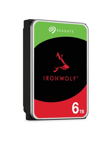 Seagate IronWolf ST6000VN006 disco duro interno 6 TB 5400 RPM 256 MB 3.5" Serial ATA III