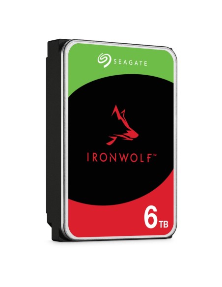 Seagate IronWolf ST6000VN006 disco duro interno 6 TB 5400 RPM 256 MB 3.5" Serial ATA III