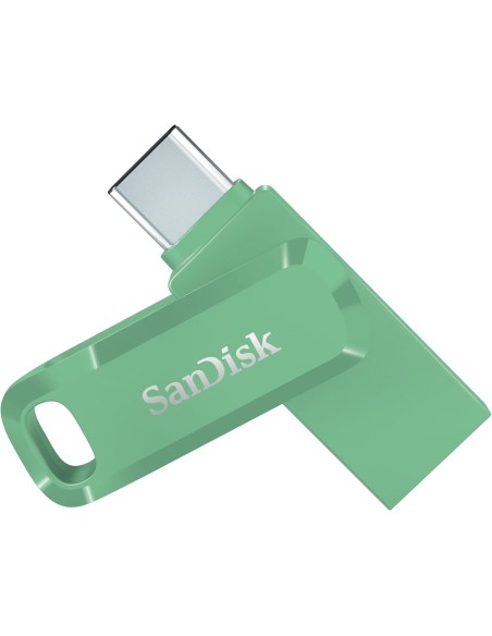 SanDisk Ultra Dual Drive Go USB 128GB unidad flash USB USB Type-A   USB Type-C 3.2 Gen 1 (3.1 Gen 1) Verde