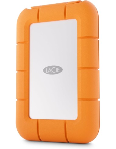 LaCie STMF500400 unidad externa de estado sólido 500 GB USB Tipo C USB 3.2 Gen 2x2 Gris, Naranja