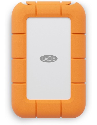 LaCie STMF500400 unidad externa de estado sólido 500 GB USB Tipo C USB 3.2 Gen 2x2 Gris, Naranja