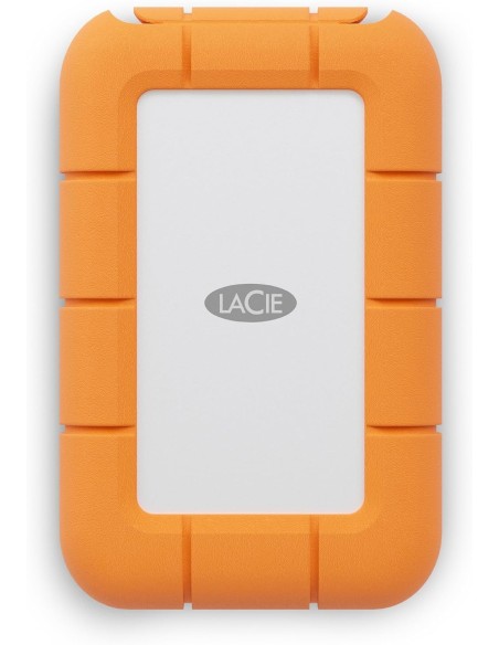 LaCie STMF500400 unidad externa de estado sólido 500 GB USB Tipo C USB 3.2 Gen 2x2 Gris, Naranja