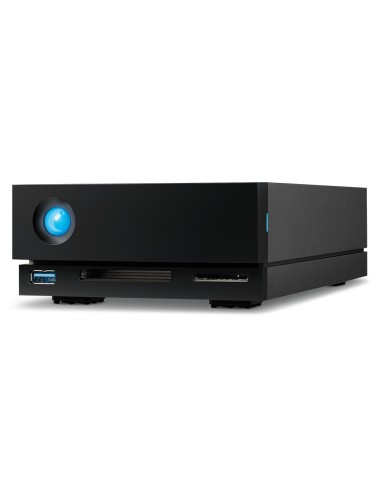 LaCie 1big Dock disco duro externo 24 TB 7200 RPM 3.5" USB Type-A   USB Type-C 3.2 Gen 1 (3.1 Gen 1) Negro