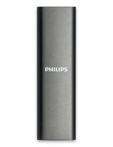 Philips FM02SS030P 00 unidad externa de estado sólido 2 TB USB Tipo C 3.2 Gen 1 (3.1 Gen 1) Gris