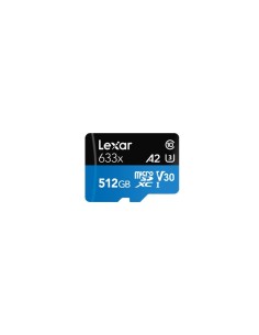 Lexar 633x 512 GB MicroSDXC UHS-I Clase 10 2