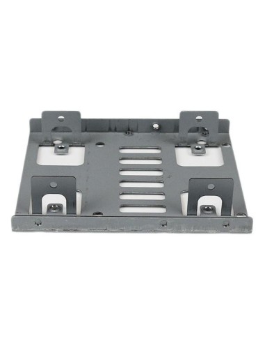StarTech.com Bracket Adaptador Bandeja de Montaje 2 Unidades de Disco Duro HDD de 2,5" a Bahía de 3,5 Pulgadas