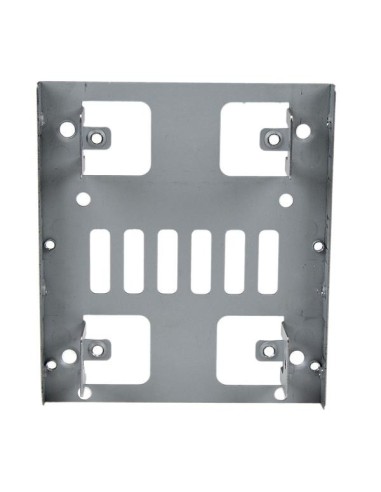 StarTech.com Bracket Adaptador Bandeja de Montaje 2 Unidades de Disco Duro HDD de 2,5" a Bahía de 3,5 Pulgadas