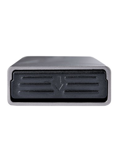 StarTech.com Caja Externa de Aluninio USB-C 10Gbps a NVMe M.2 o SSD M.2 SATA - Sin Herramientas para SSD M.2 NGFF PCIe SATA -
