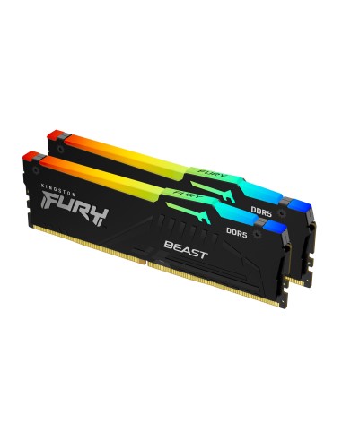 Kingston Technology FURY Beast 32GB 6000MT s DDR5 CL30 DIMM (Kit de 2) RGB EXPO