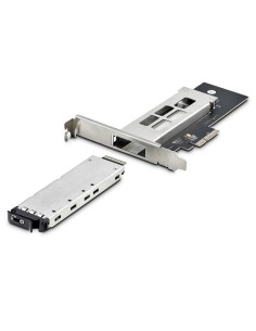 StarTech.com Tarjeta PCIe x4 a SSD NVMe M.2 - Rack Móvil Backplane con Bandeja Removible Hot Swap Intercambiable en Caliente - 2