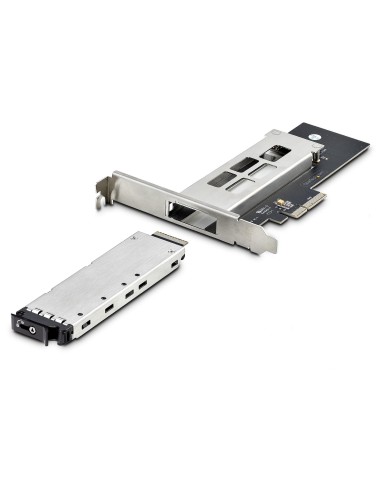 StarTech.com Tarjeta PCIe x4 a SSD NVMe M.2 - Rack Móvil Backplane con Bandeja Removible Hot Swap Intercambiable en Caliente -
