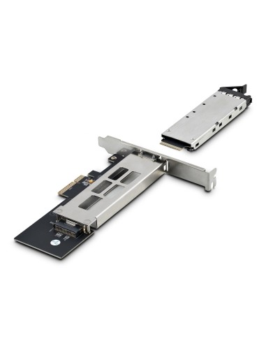StarTech.com Tarjeta PCIe x4 a SSD NVMe M.2 - Rack Móvil Backplane con Bandeja Removible Hot Swap Intercambiable en Caliente -