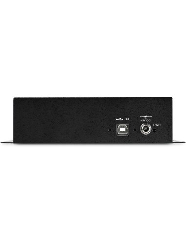 StarTech.com Adaptador Hub Concentrador USB a 8 Puertos Serie RS232 Industrial Montaje en Pared Riel DIN