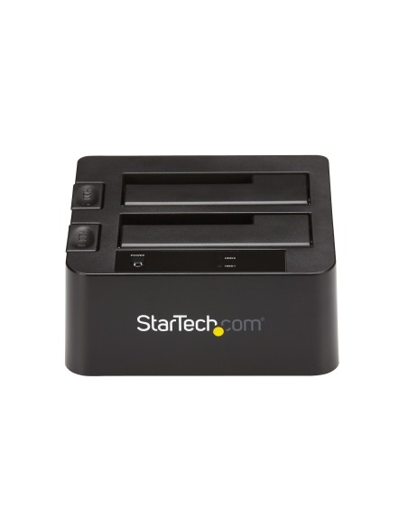 StarTech.com Docking Station de 2 Bahías - USB 3.1 a SATA - USB 3.1 (10 Gbps) - SATA I II III de 2,5 3,5" - Base de