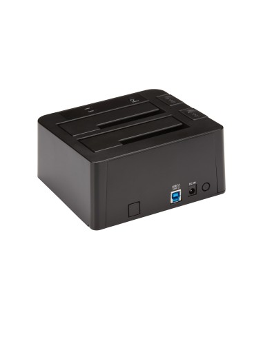 StarTech.com Docking Station de 2 Bahías - USB 3.1 a SATA - USB 3.1 (10 Gbps) - SATA I II III de 2,5 3,5" - Base de