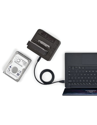 StarTech.com Docking Station de 2 Bahías - USB 3.1 a SATA - USB 3.1 (10 Gbps) - SATA I II III de 2,5 3,5" - Base de