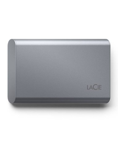 LaCie Mobile SSD Secure Tecnología Thunderbolt (Rayo) 2 TB USB Tipo C 3.2 Gen 2 (3.1 Gen 2) Gris