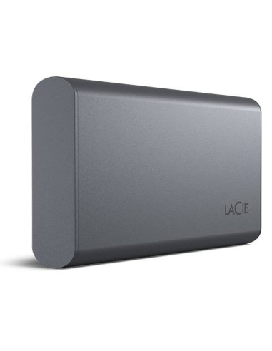 LaCie Mobile SSD Secure Tecnología Thunderbolt (Rayo) 2 TB USB Tipo C 3.2 Gen 2 (3.1 Gen 2) Gris