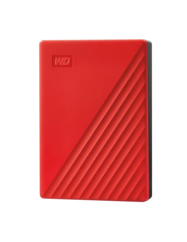 Western Digital My Passport WDBR9S0060BRD-WESN disco duro externo 6 TB 2.5" Micro-USB B 3.2 Gen 1 (3.1 Gen 1) Rojo