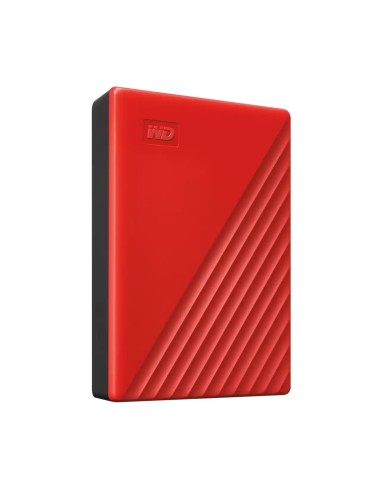 Western Digital My Passport WDBR9S0060BRD-WESN disco duro externo 6 TB 2.5" Micro-USB B 3.2 Gen 1 (3.1 Gen 1) Rojo