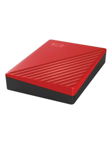 Western Digital My Passport WDBR9S0060BRD-WESN disco duro externo 6 TB 2.5" Micro-USB B 3.2 Gen 1 (3.1 Gen 1) Rojo
