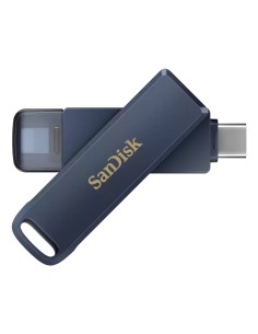 SanDisk iXpand unidad flash USB 64 GB USB Type-C   Lightning 3.2 Gen 1 (3.1 Gen 1) Azul