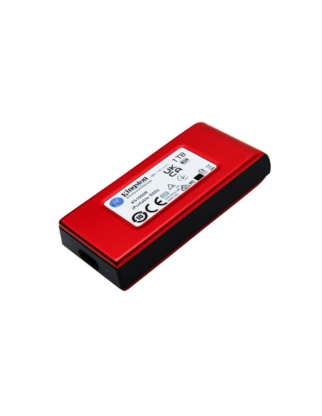 Kingston Technology 1TB SSD externo XS1000 USB 3.2 Gen 2, Rojo