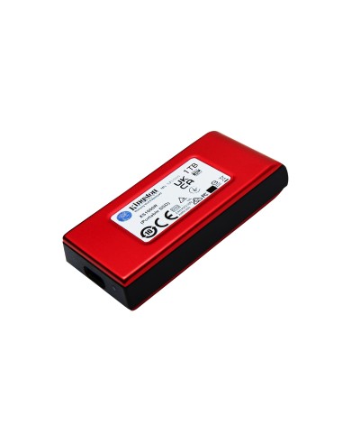 Kingston Technology 1TB SSD externo XS1000 USB 3.2 Gen 2, Rojo