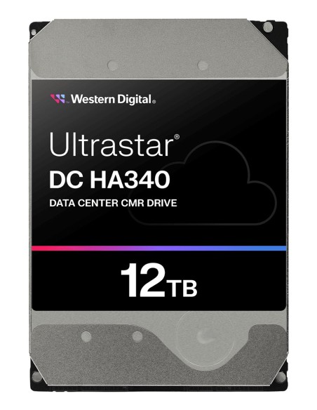 Western Digital Ultrastar DC HA340 disco duro interno 12 TB 7200 RPM 512 MB 3.5" SATA