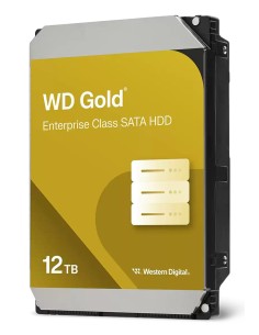 Western Digital Gold WD122KRYZ disco duro interno 12 TB 7200 RPM 512 MB 3.5" Serial ATA III 2