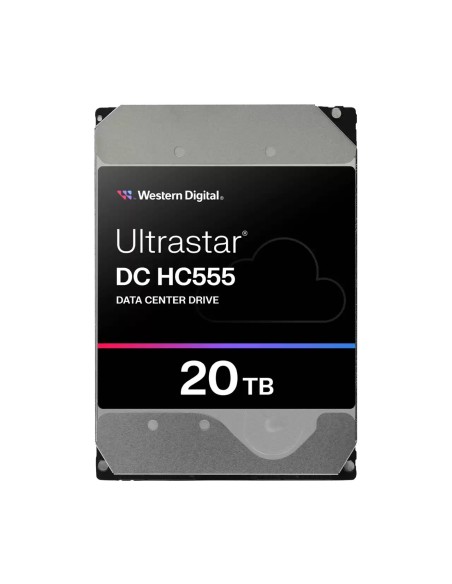 Western Digital Ultrastar DC HC555 disco duro interno 20 TB 7200 RPM 512 MB 3.5" Serial ATA III