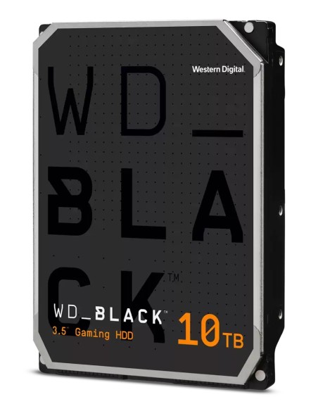 Western Digital WD_BLACK WD102FZBX disco duro interno 10 TB 7200 RPM 256 MB 3.5" Serial ATA III