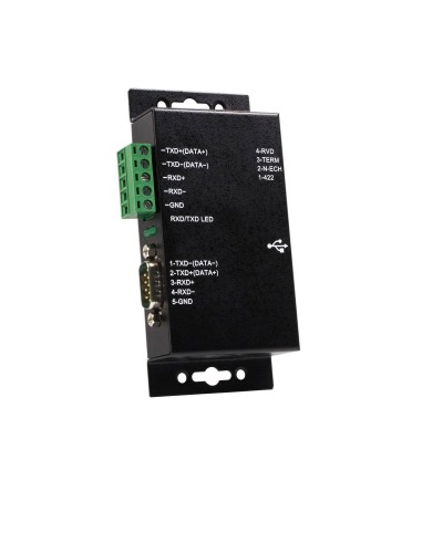 StarTech.com Adaptador USB a Serie Serial RS422 485 un Puerto DB9 o Bloque de Conexión con Aislamiento