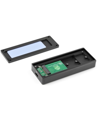 StarTech.com Caja USB 3.1 Gen 2 (10Gbps) para Unidades SSD NVMe M.2 - Resistente al Agua y el Polvo - IP67
