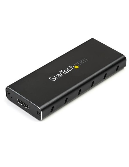 StarTech.com Caja Adaptador M.2 NGFF a USB 3.1 con Carcasa Protectora - Conversor NGFF a USB-C