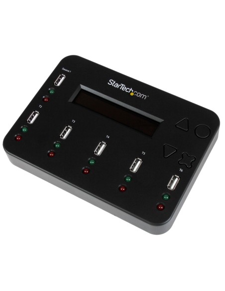 StarTech.com Clonador Autónomo 1 5 para Memorias USB - Copiador de Unidades de Memoria USB - Copia Sector por Sector de Sistema