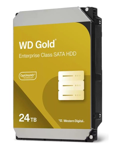 Western Digital Gold WD242KRYZ disco duro interno 24 TB 7200 RPM 512 MB 3.5" Serial ATA III