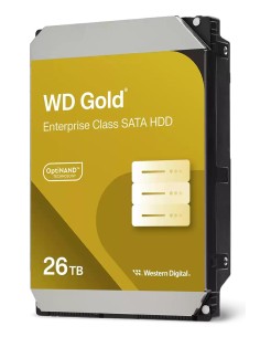 Western Digital Gold WD261KRYZ disco duro interno 26 TB 7200 RPM 512 MB 3.5" Serial ATA III 2